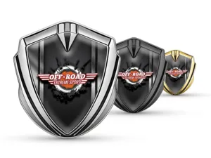 Cupolato Emblema Badge Stile Pro Inox